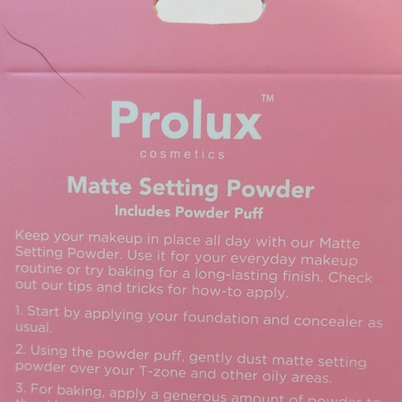 Matte Setting Powder - Pink - Picture 2 of 3
